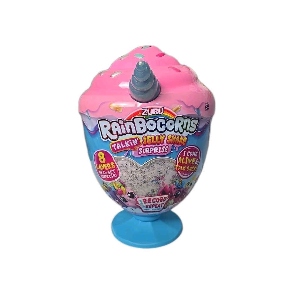 Zuru Rainbocorns Talkin' Jelly Shake Surprise Comes Alive Talks Back